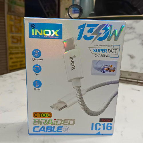 130W C to C Cable USB Type-C to Type-C Fast Charging Data Cable