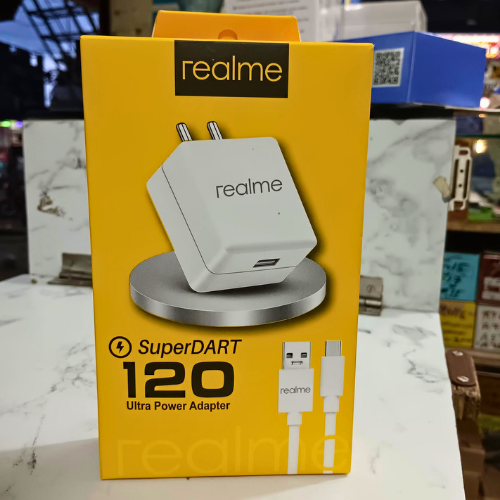 Realme SuperDart 120W Ultra Power Adapter Fast Charger
