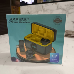 2.4G Wireless Microphone with 1 Receiver and 2 Microphones