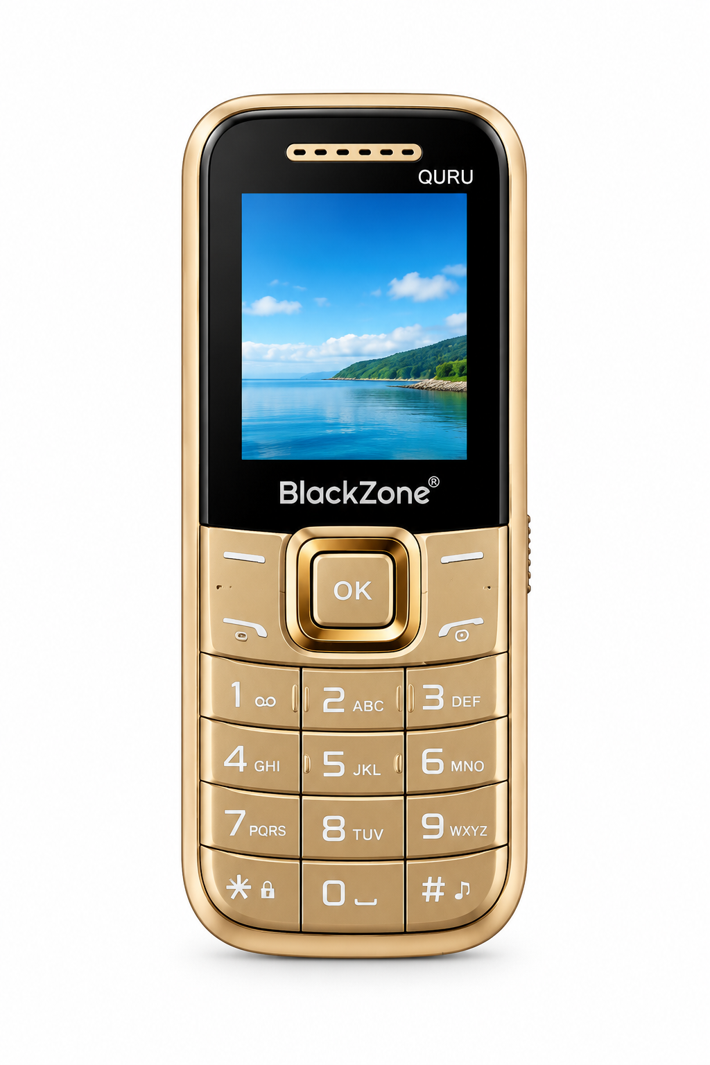 BlackZone GURU Dual SIM Feature Phone with 1.8 Inch LCD