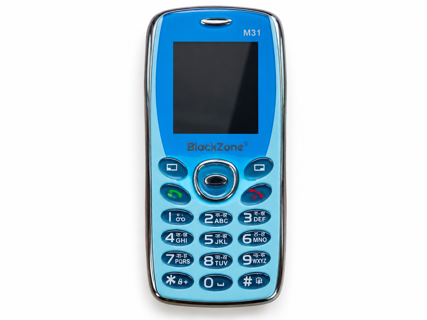 BlackZone M-31 Dual SIM Feature Phone | Type-C Keypad Mobile - Image 2