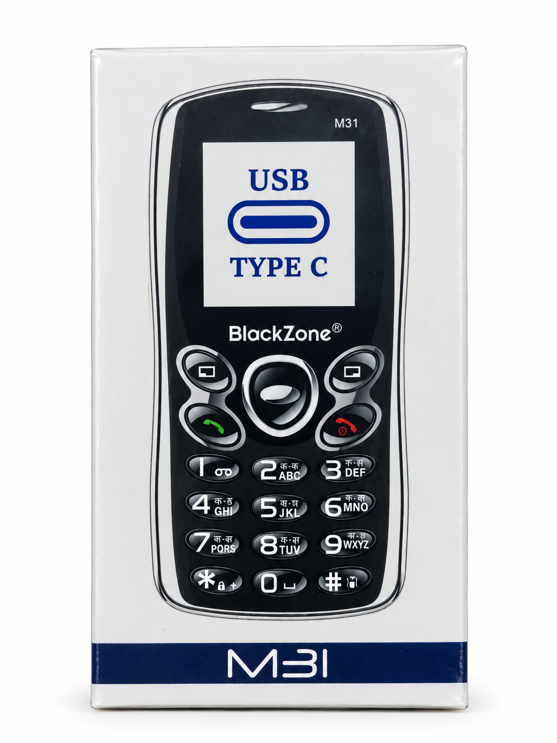 BlackZone M-31 Dual SIM Feature Phone