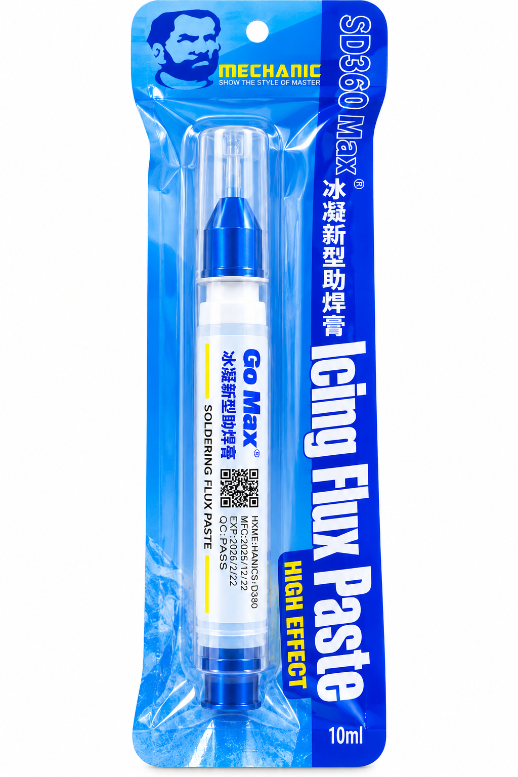 MECHANIC SD360 MAX 10CC Icing Flux Paste