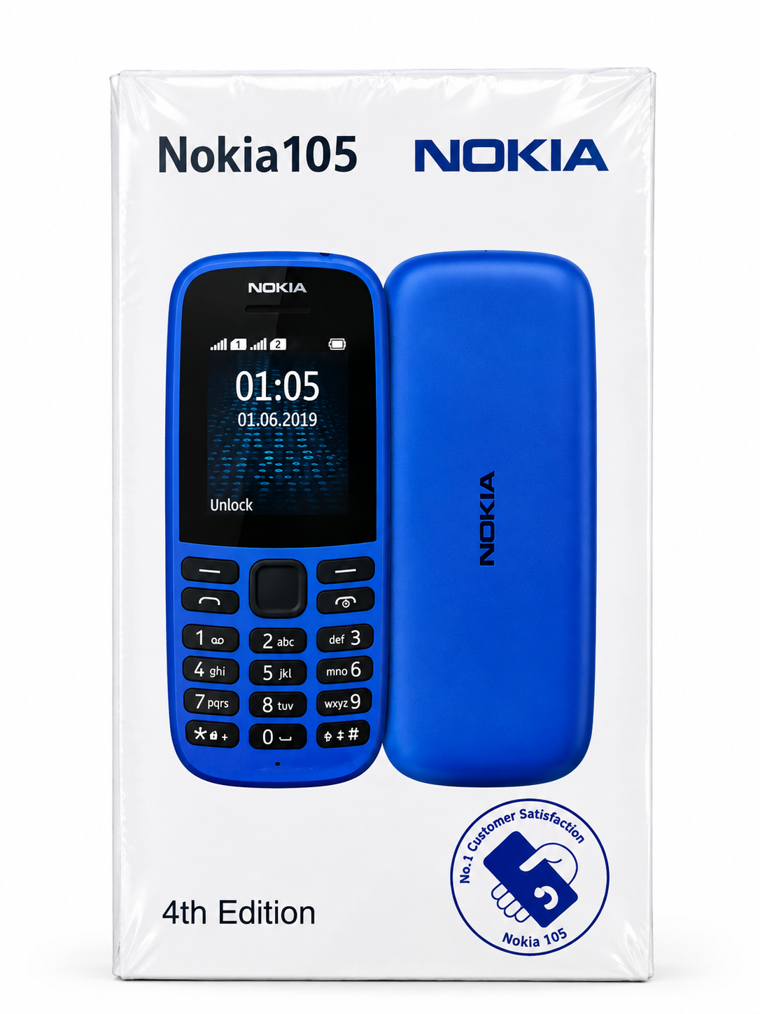 Nokia 105 4th Edition Re-Service Feature Phone